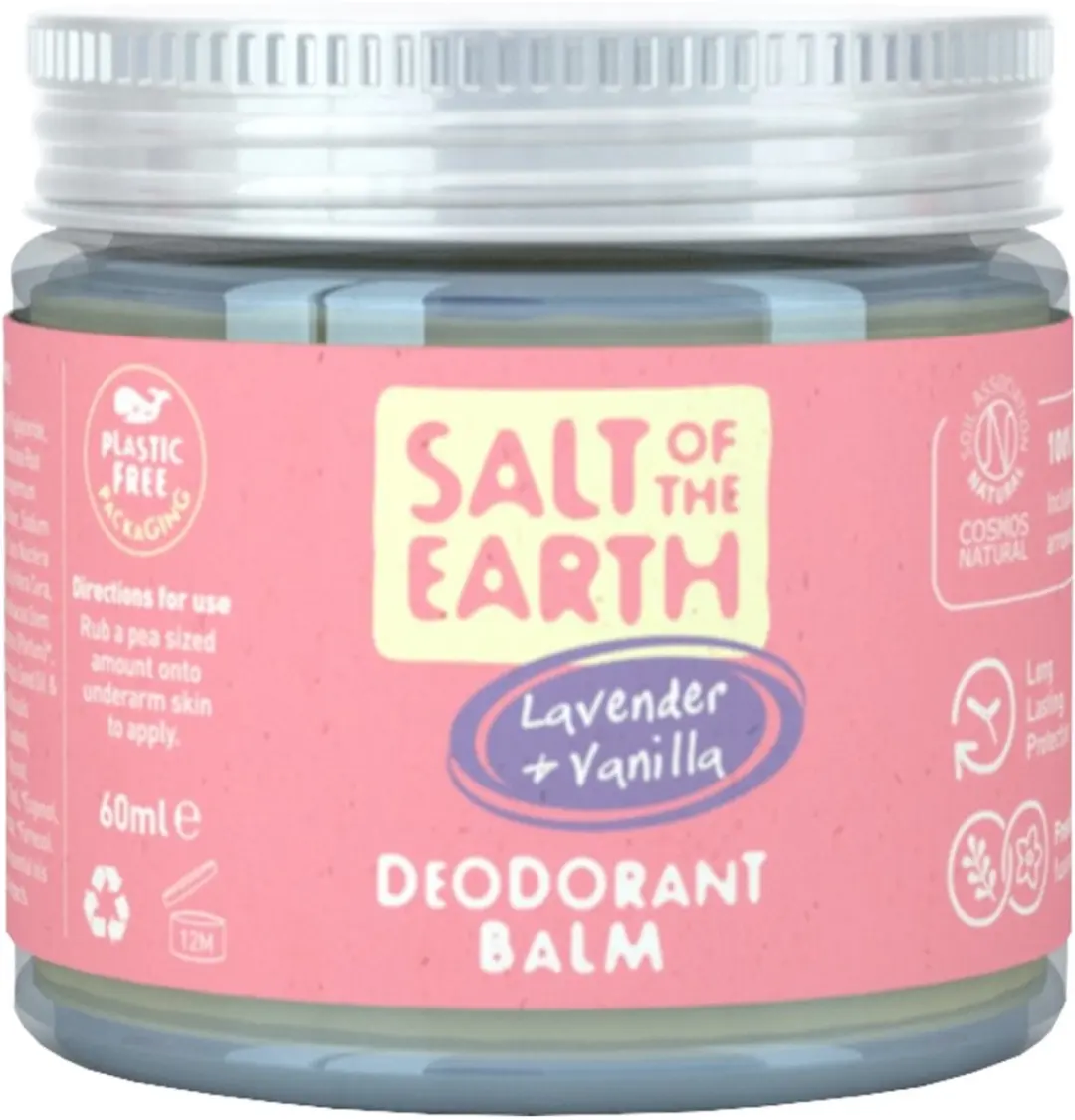 Salt of the Earth Natuurlijke Deodorant Lavender & Vanilla 60ml