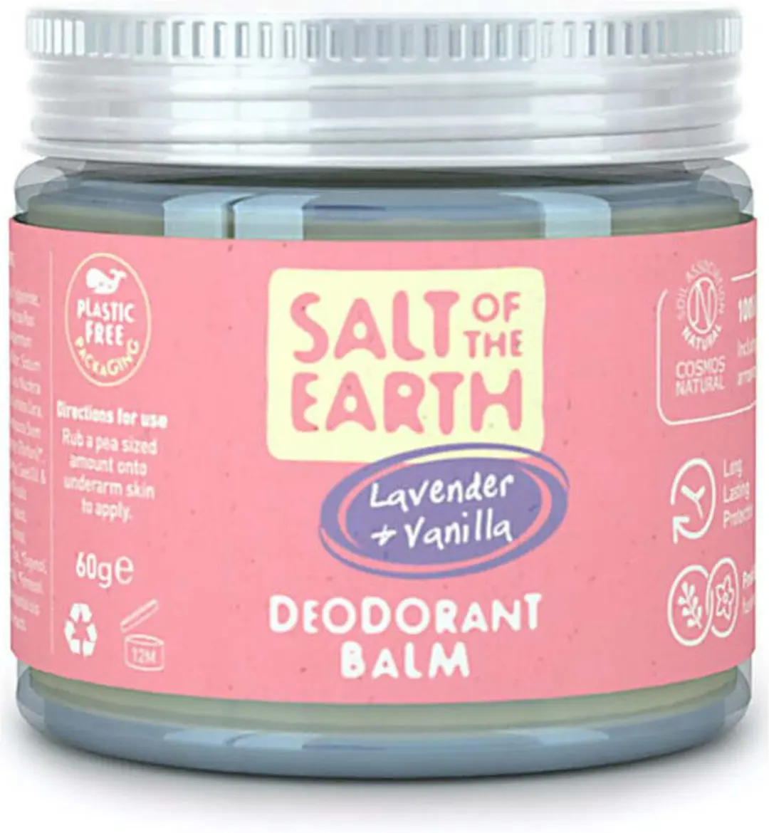 Salt of the Earth Natuurlijke Deodorant Lavender & Vanilla 60ml