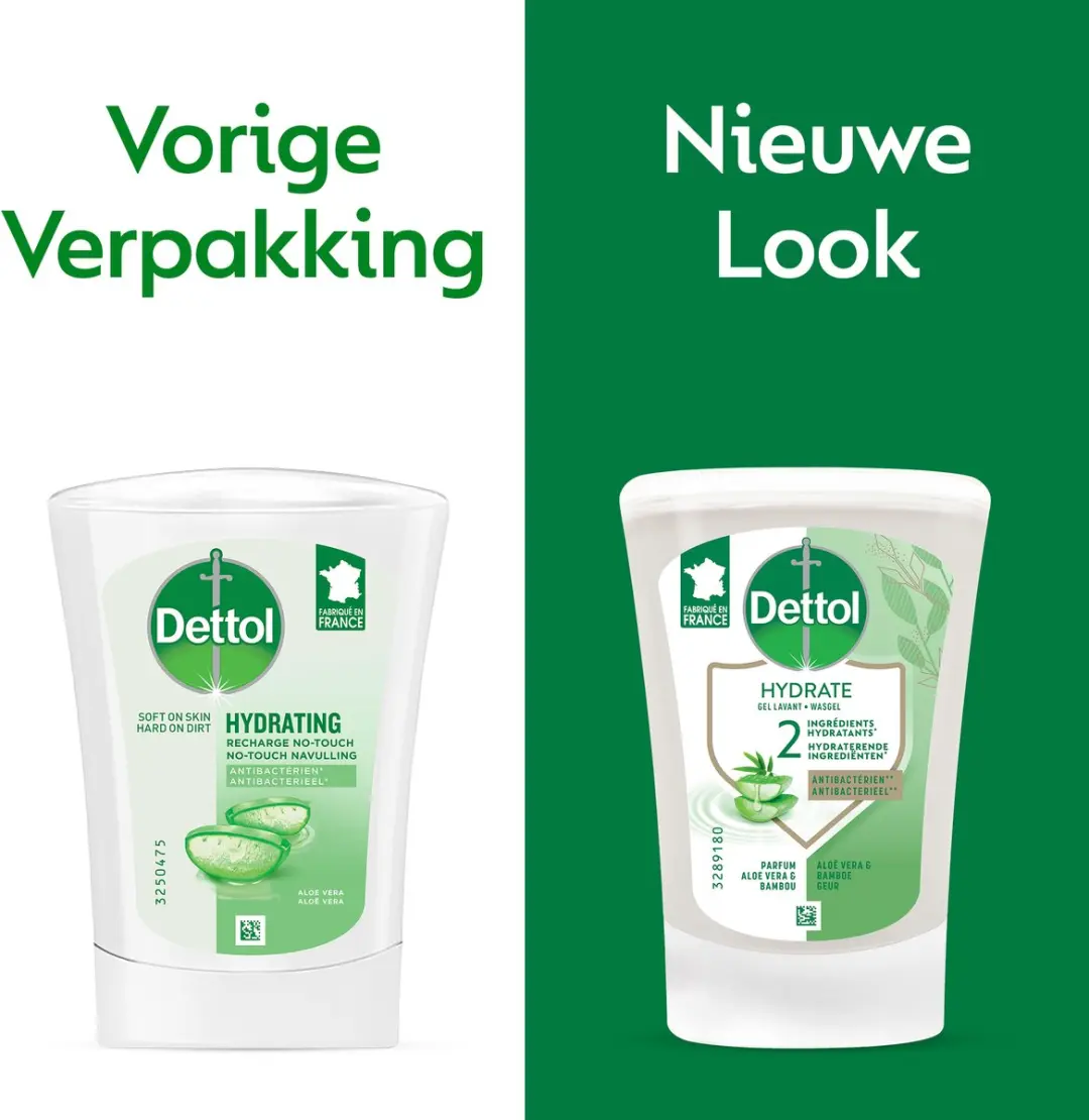 Dettol No Touch Navulling Antibacterieel Handzeep 250ml - 5x250ml