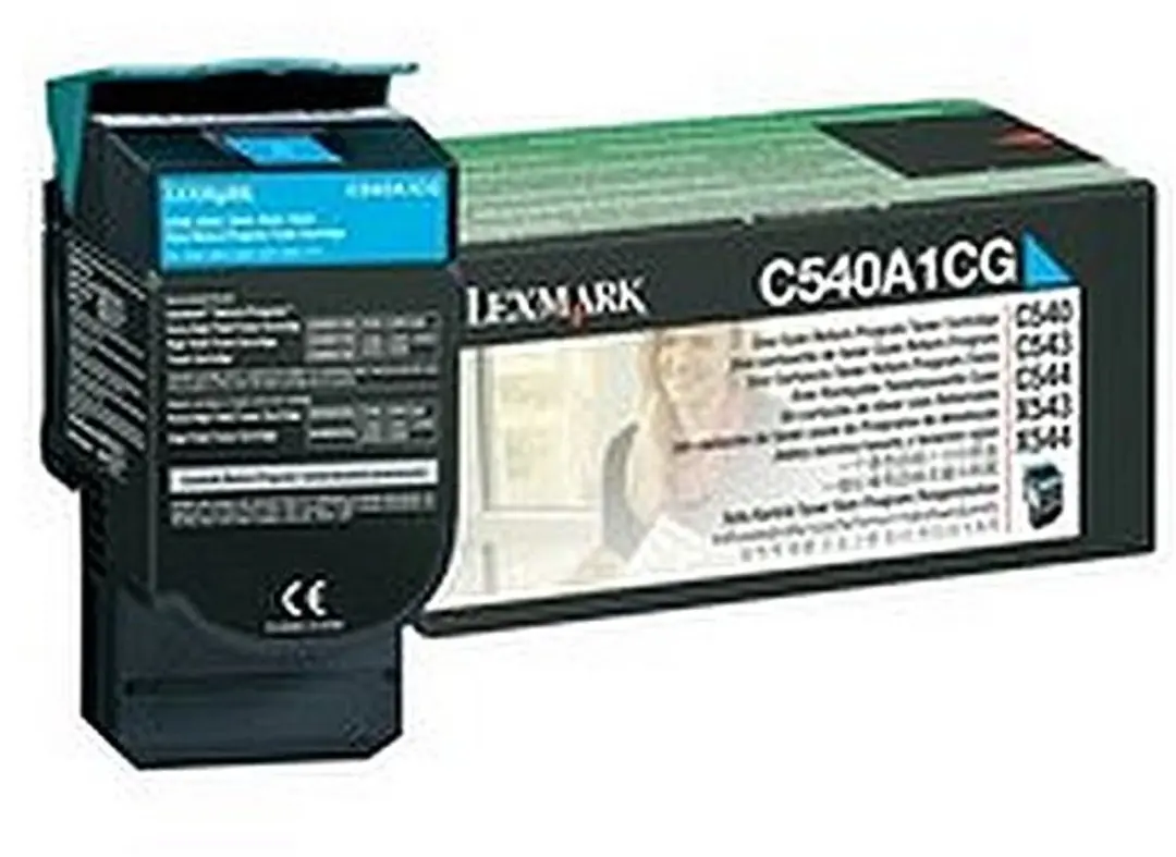 Lexmark C54x 50054210 Tonercartridge - Cyaan - 1000 Pagina's