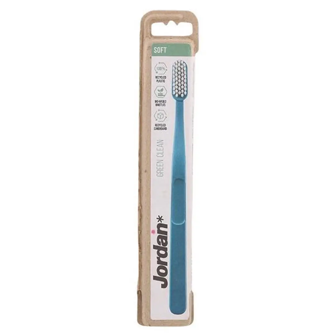 Jordan Green Clean Tandenborstel Soft - Groen