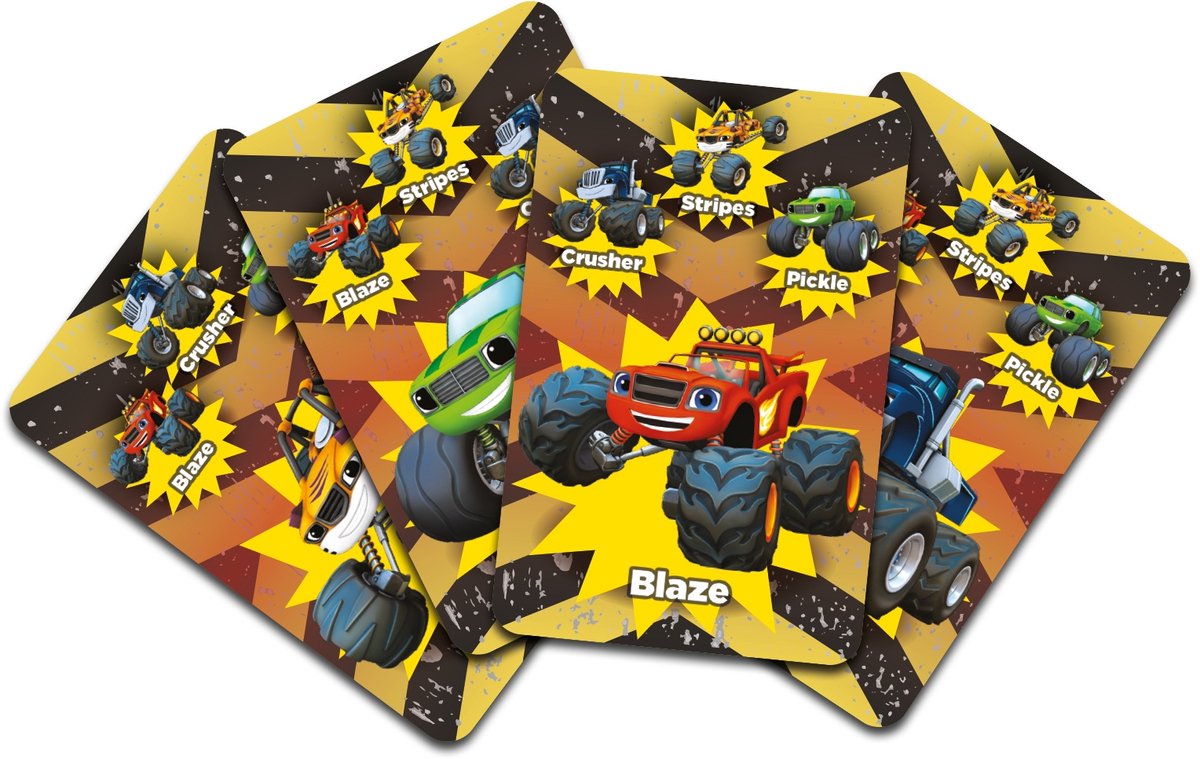 Tactic Blaze Kwartet – Kaartspel – Kinderspel – Vanaf 4 jaar – 2-4 spelers