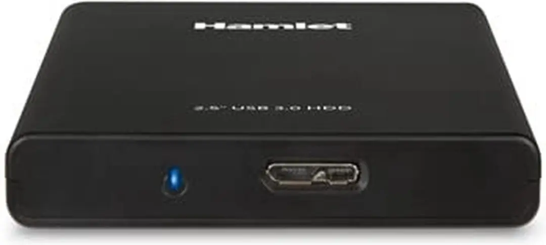 Hamlet HXD25U30 HDD-behuizing 2.5" - Zwart