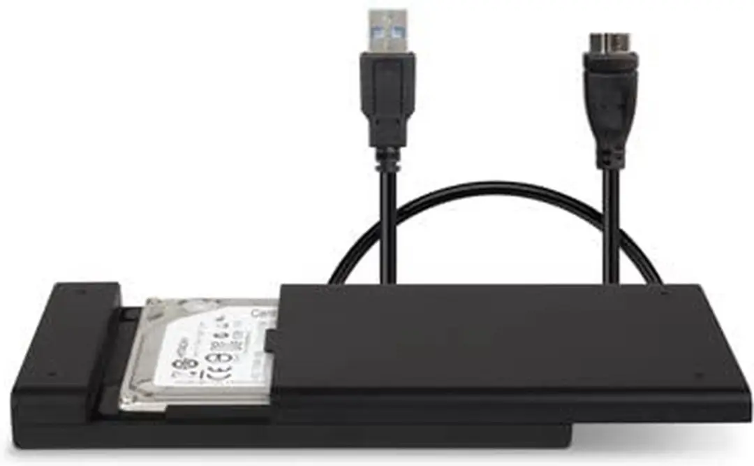 Hamlet HXD25U30 HDD-behuizing 2.5" - Zwart