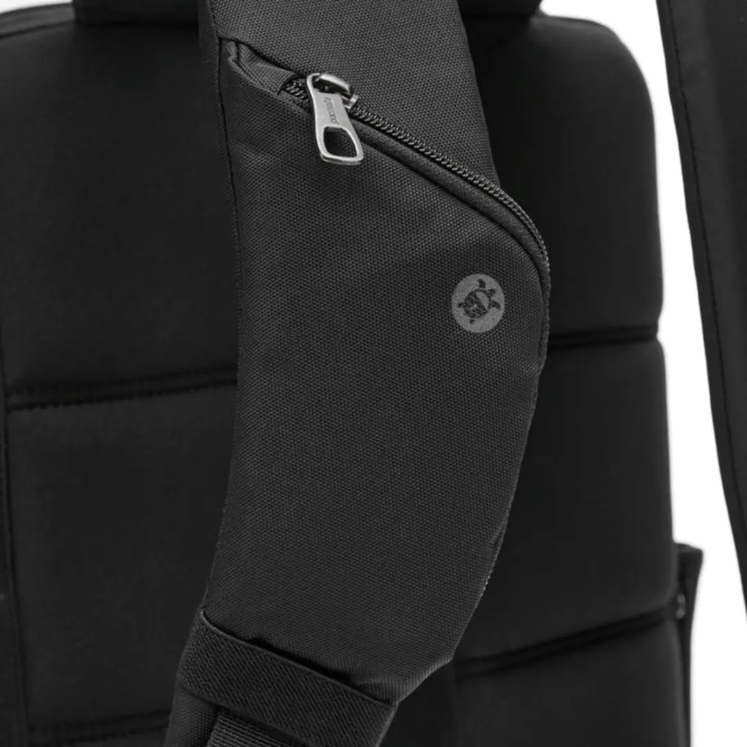 Pacsafe Metrosafe X 16 Rugzak - 16 inch - 9 Vakken - Zwart
