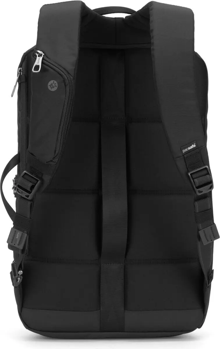 Pacsafe Metrosafe X 16 Rugzak - 16 inch - 9 Vakken - Zwart