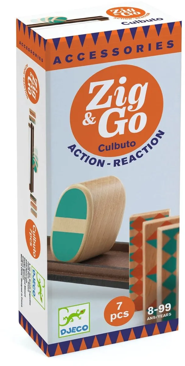 Djeco Zig & Go Culbuto Uitbreidingsset 2-delig