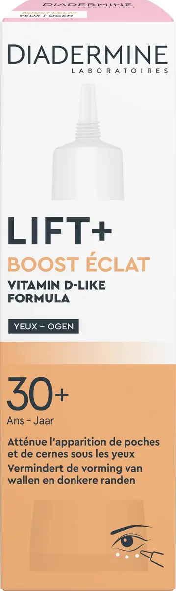 Diadermine Lift+ Boost Éclat Oogcrème 15ml