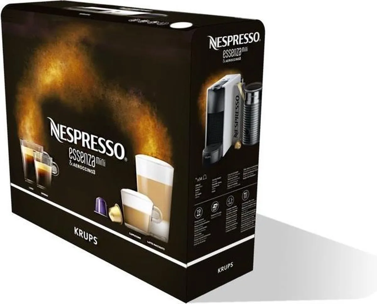 Krups Nespresso Essenza Mini XN1118 Koffiecupmachine - Zwart