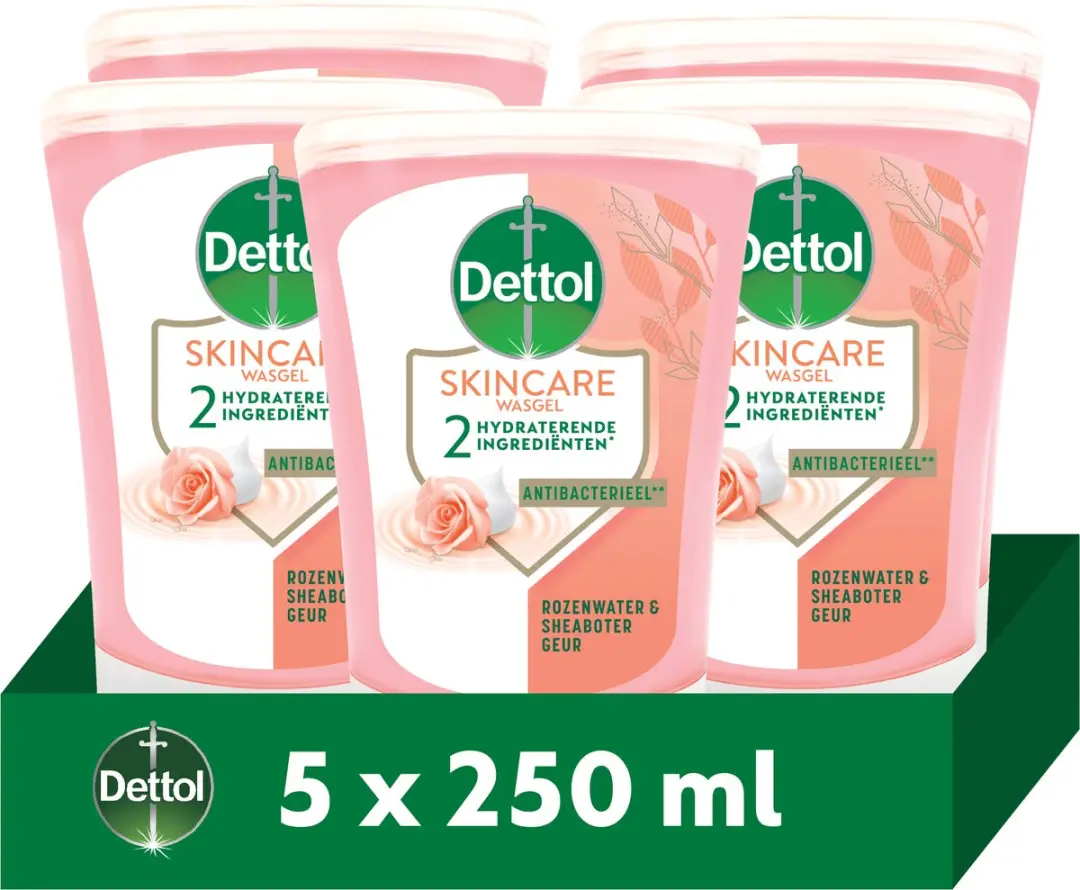 Dettol Handzeep No Touch Navulling 5x250ml