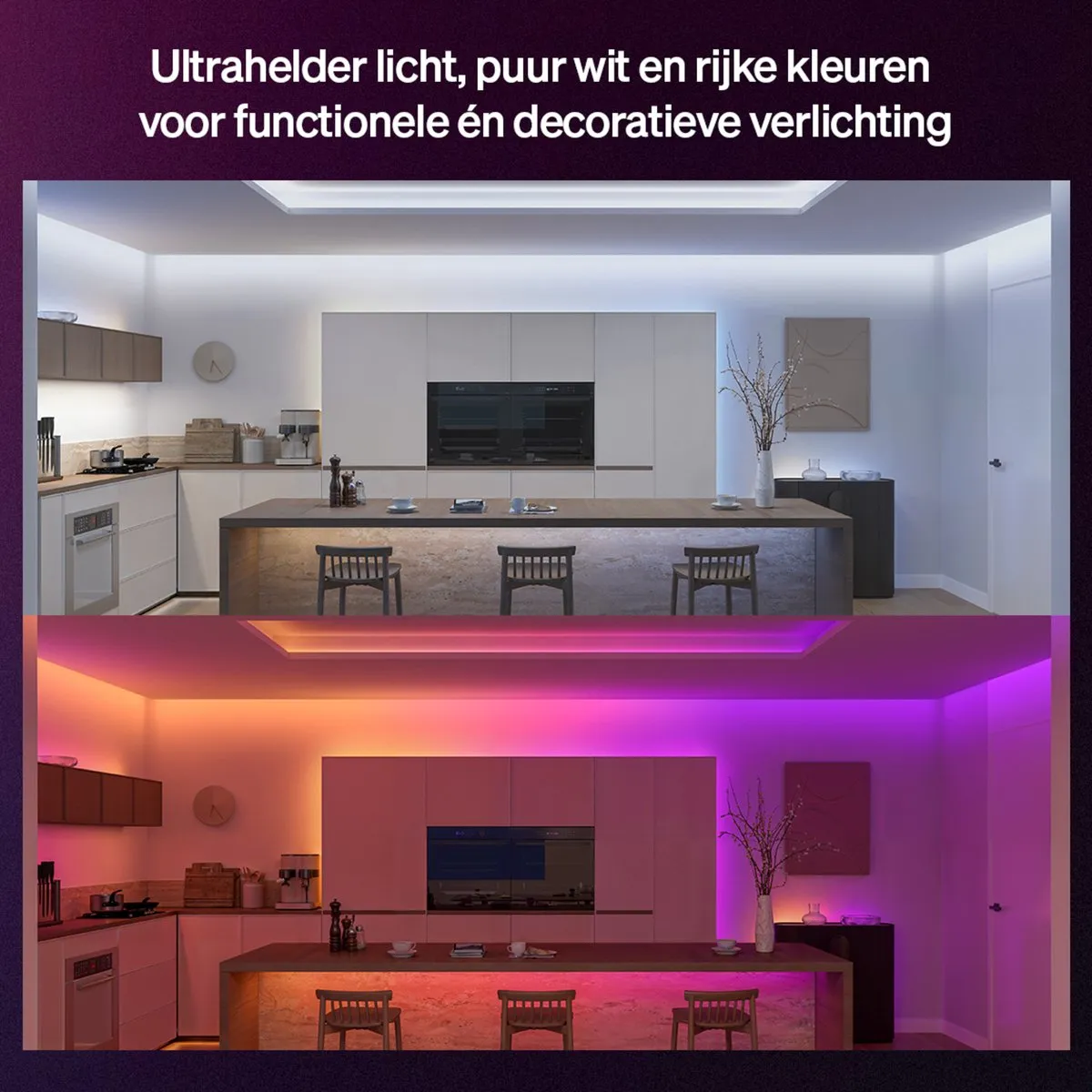 Philips Hue Flux LED Strip 5m - 4800 Lumen Wit