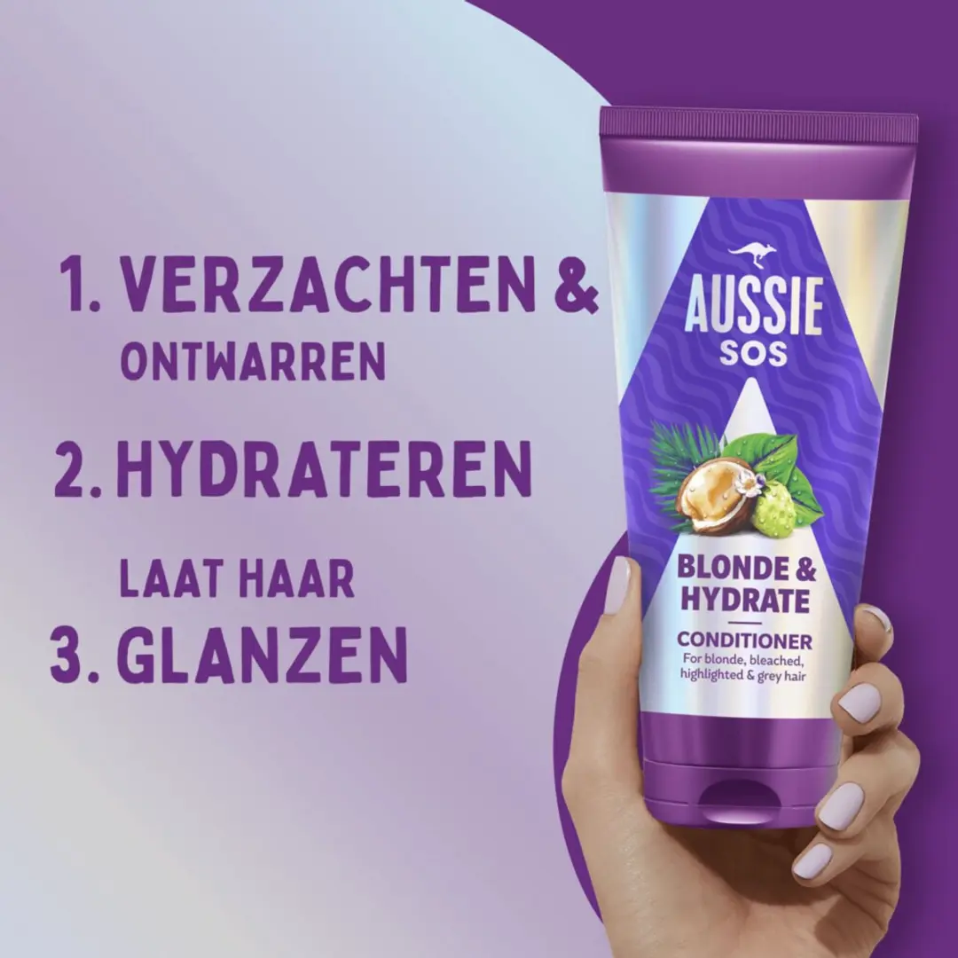 Aussie SOS Blonde Conditioner - 2100ml (6x350ml)