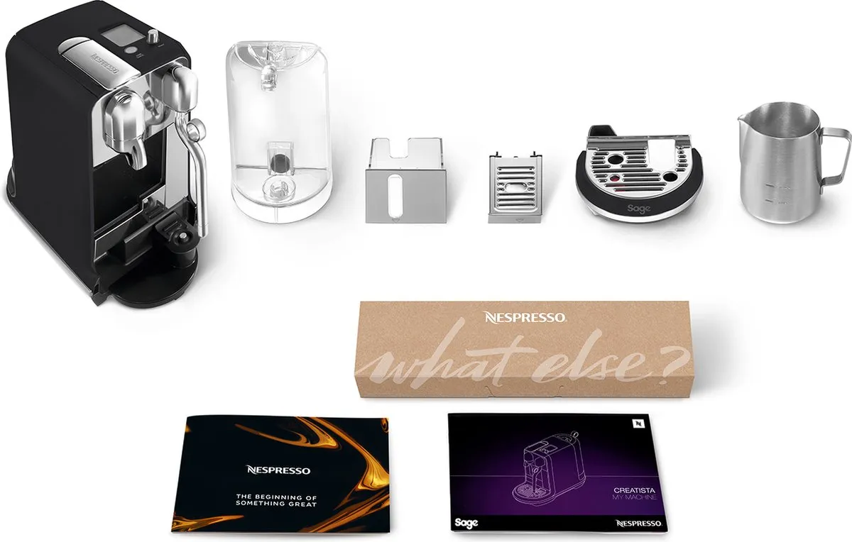 Sage Creatista Plus SNE800BTR2EEU1 Koffiemachine - 1500W - Black Truffle - afbeelding 6 van 6