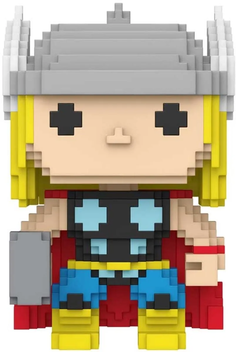 Funko Marvel POP! 8-Bit Thor Figurine 9cm - Divers