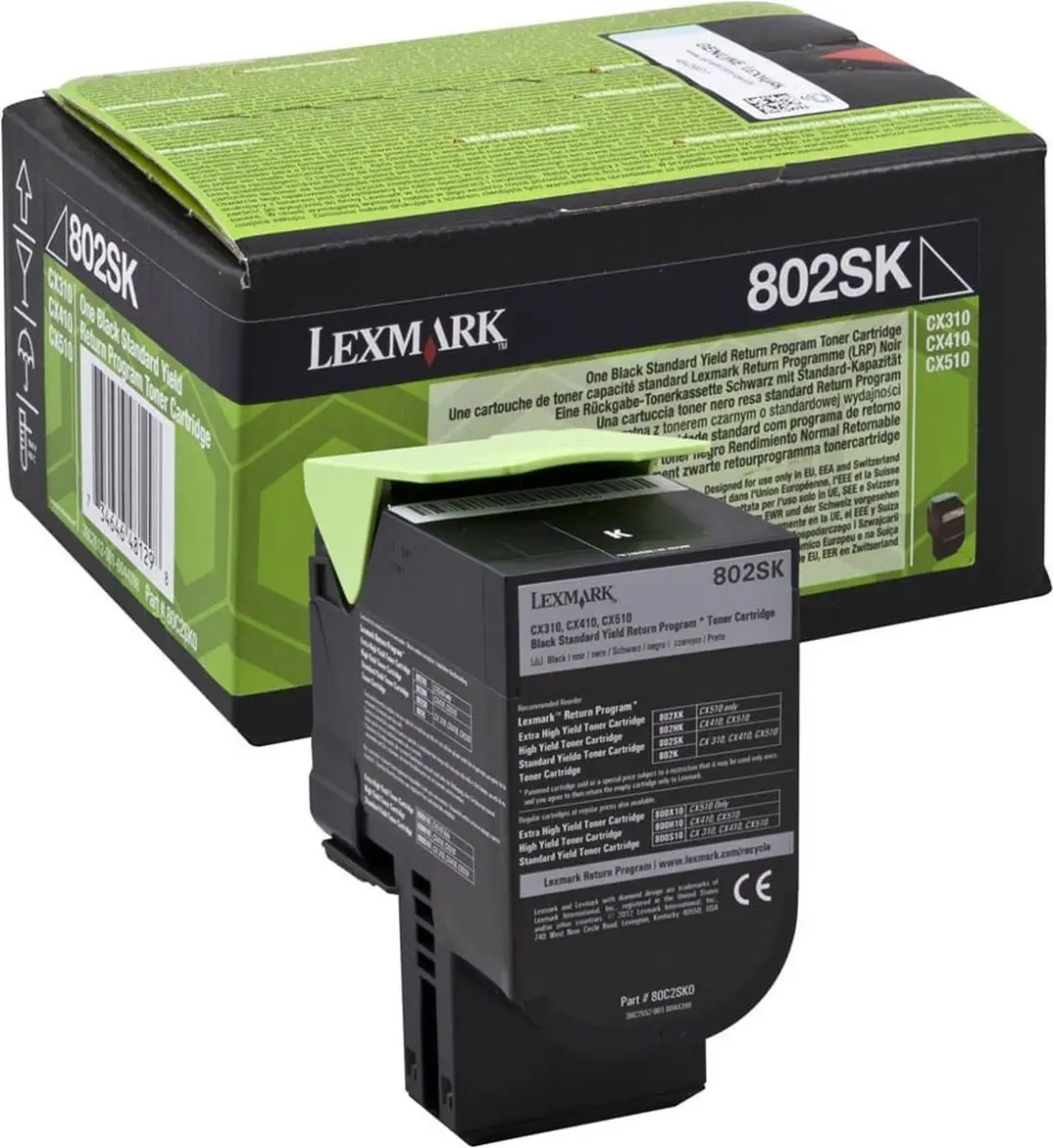 LEXMARK 802SK tonercartridge