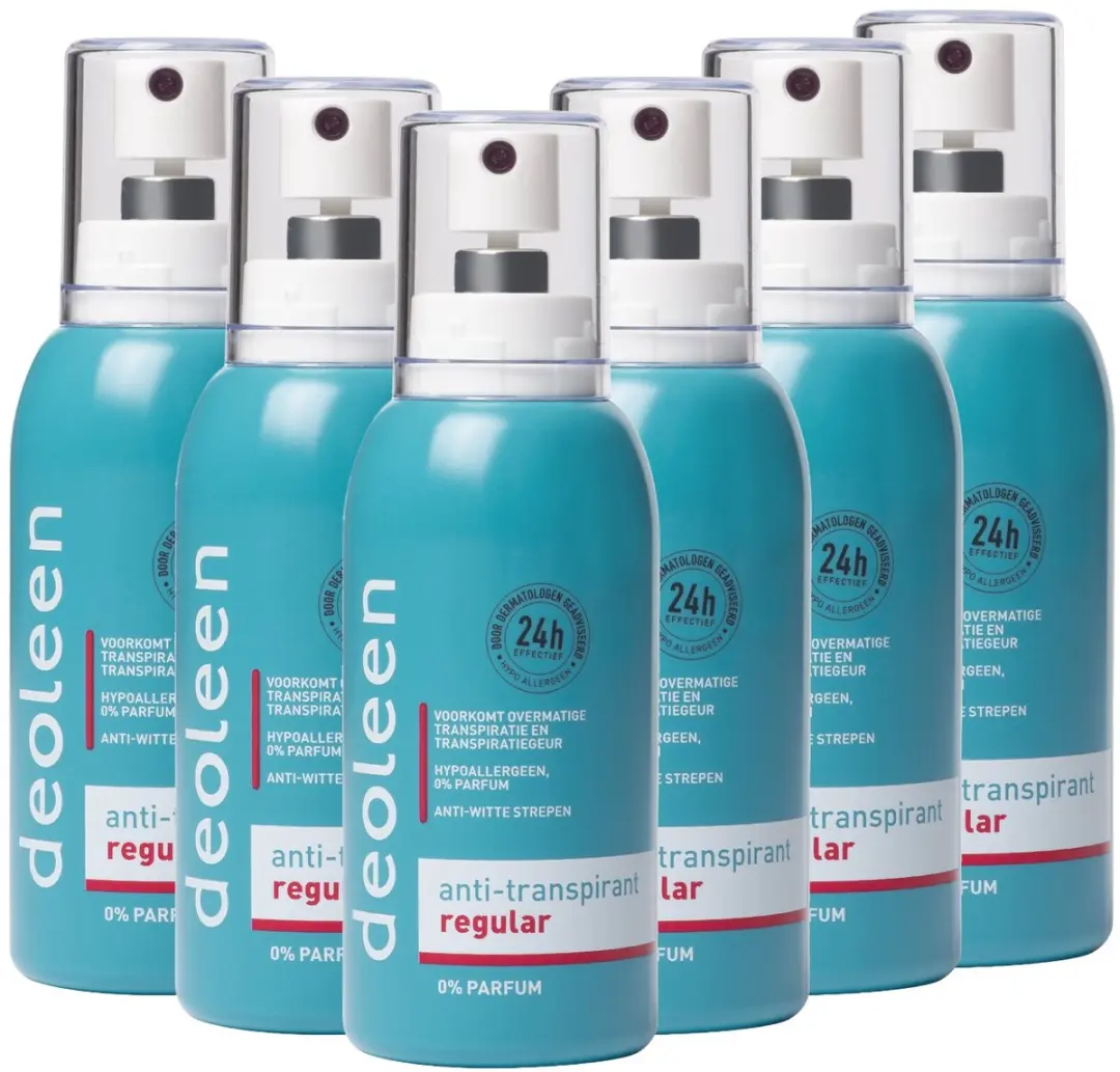 Deoleen Anti-transpirant Pompspray Regular 75ml