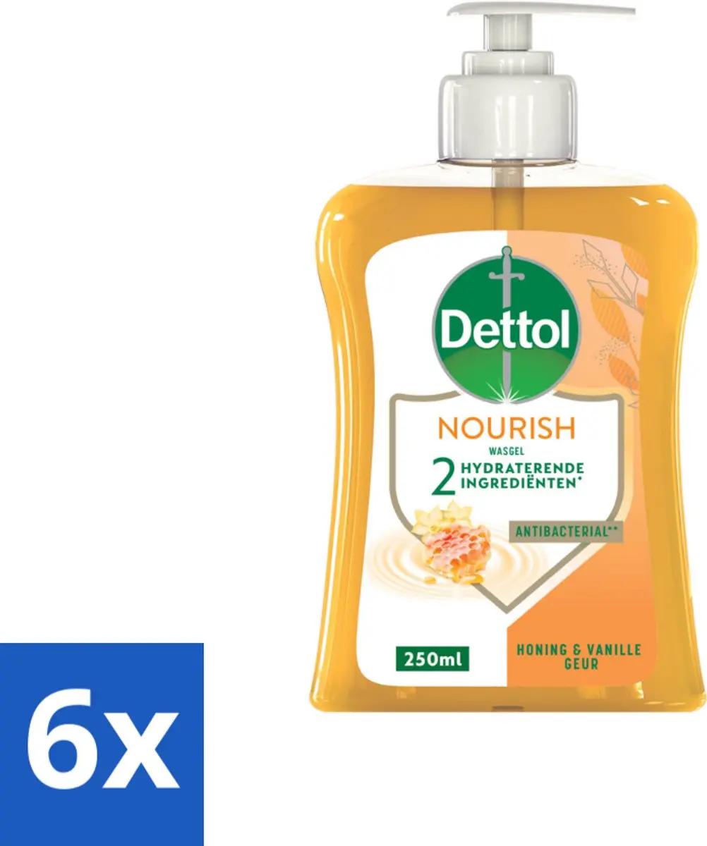 Dettol Nourish Handzeep Honing & Vanille 250ml