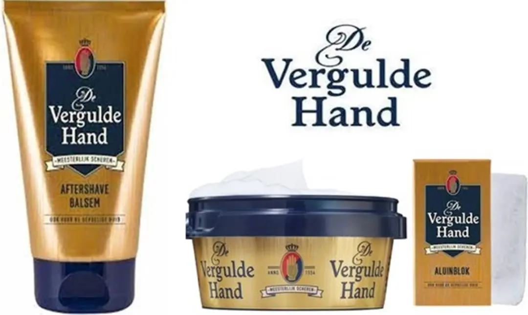 De Vergulde Hand Scheerset