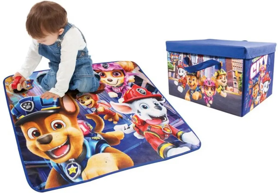 PAW Patrol Speelkleed Opbergdoos - 40x30x26cm - Blauw