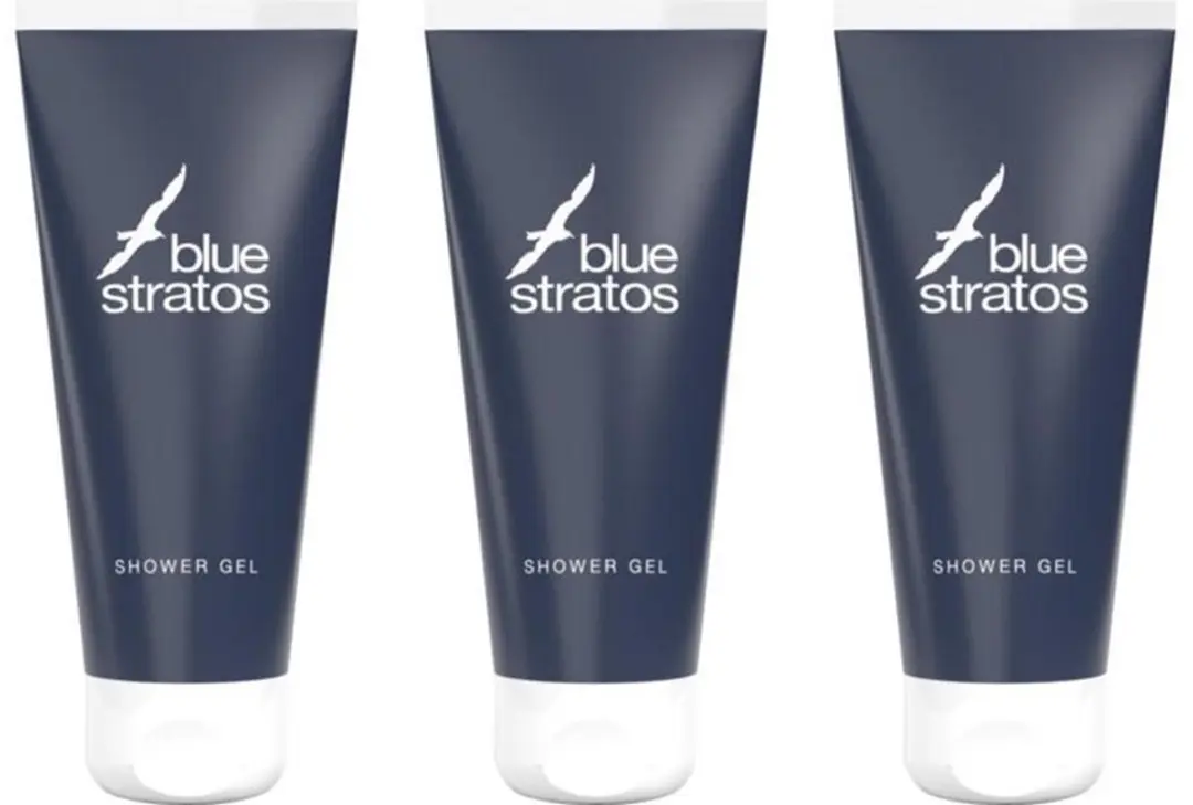 Blue Stratos Douchegel 3x200ml