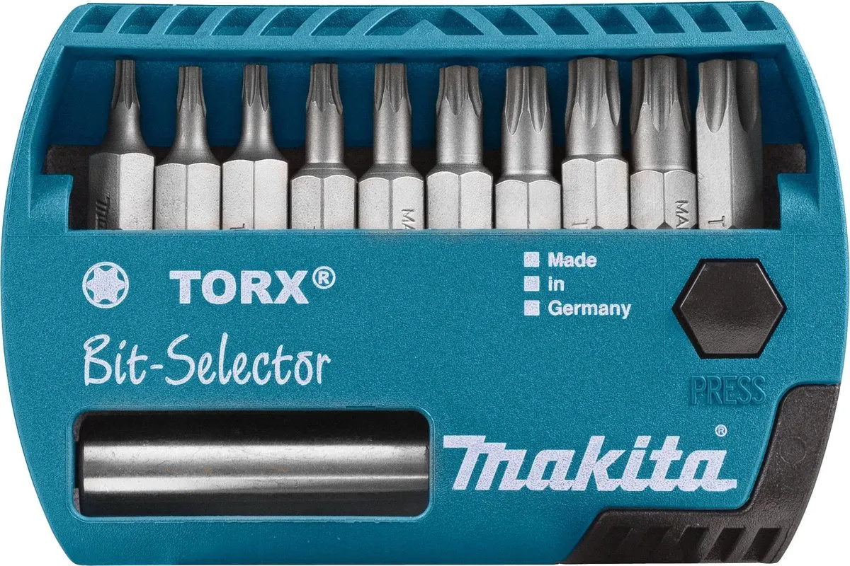 Makita P-53768 Schroefbitset Torx T30
