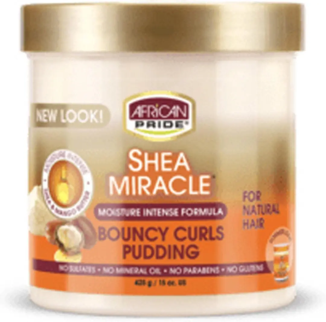African Pride Shea Butter Bouncy Curls Pudding 425g