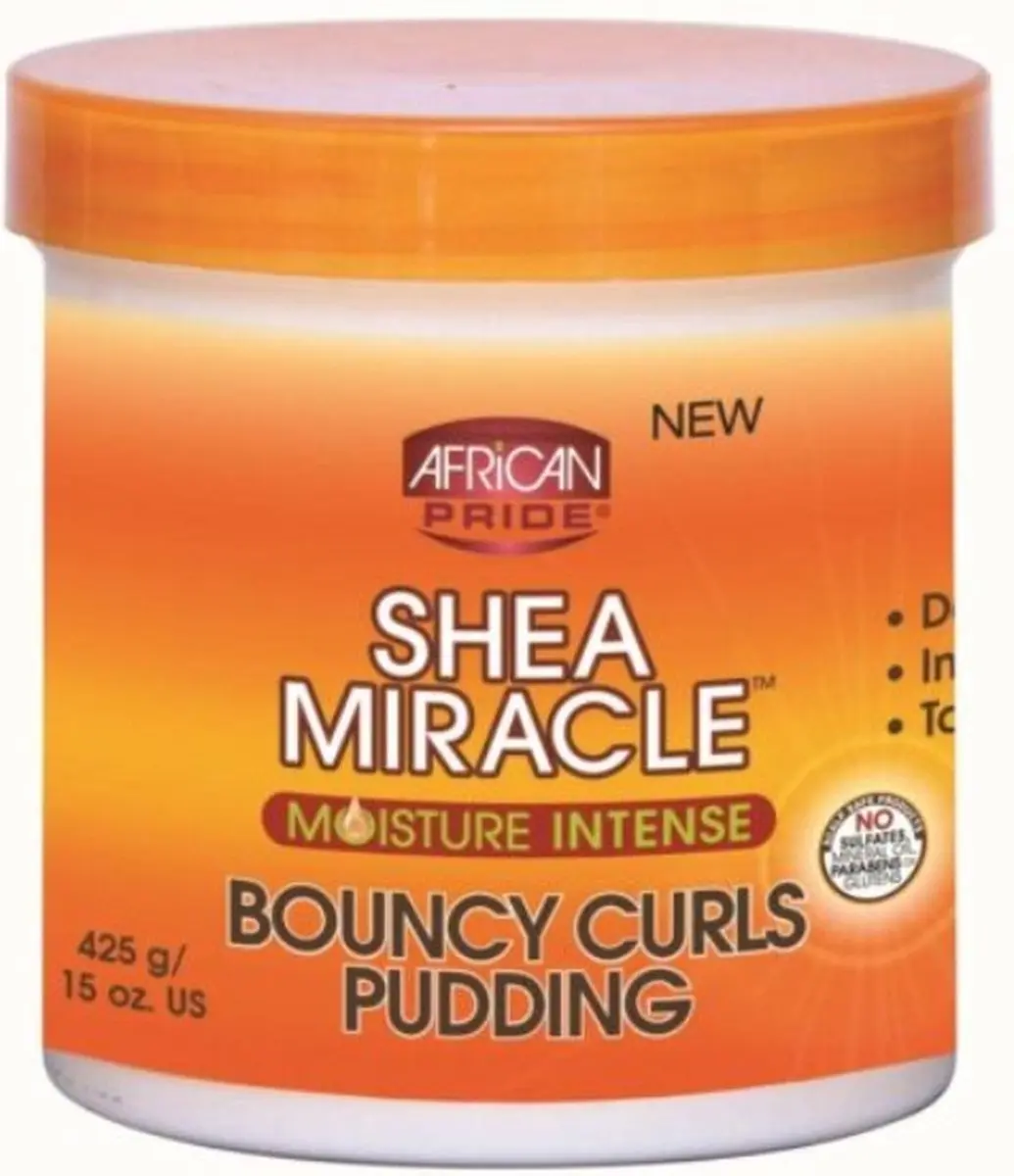 African Pride Shea Butter Bouncy Curls Pudding 425g