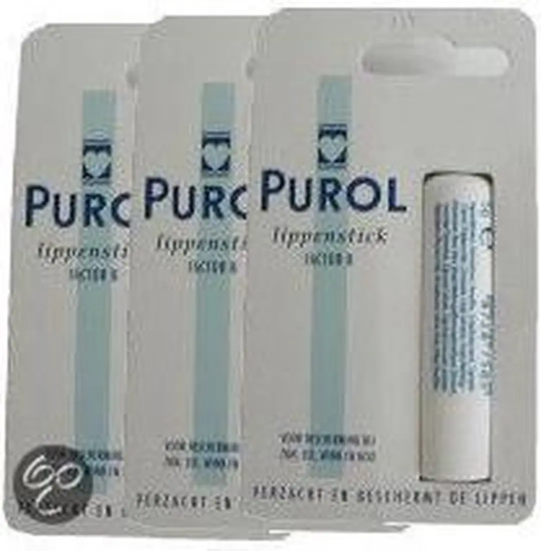 Purol Stick Lippenbalsem 5ml - 3 Stuks