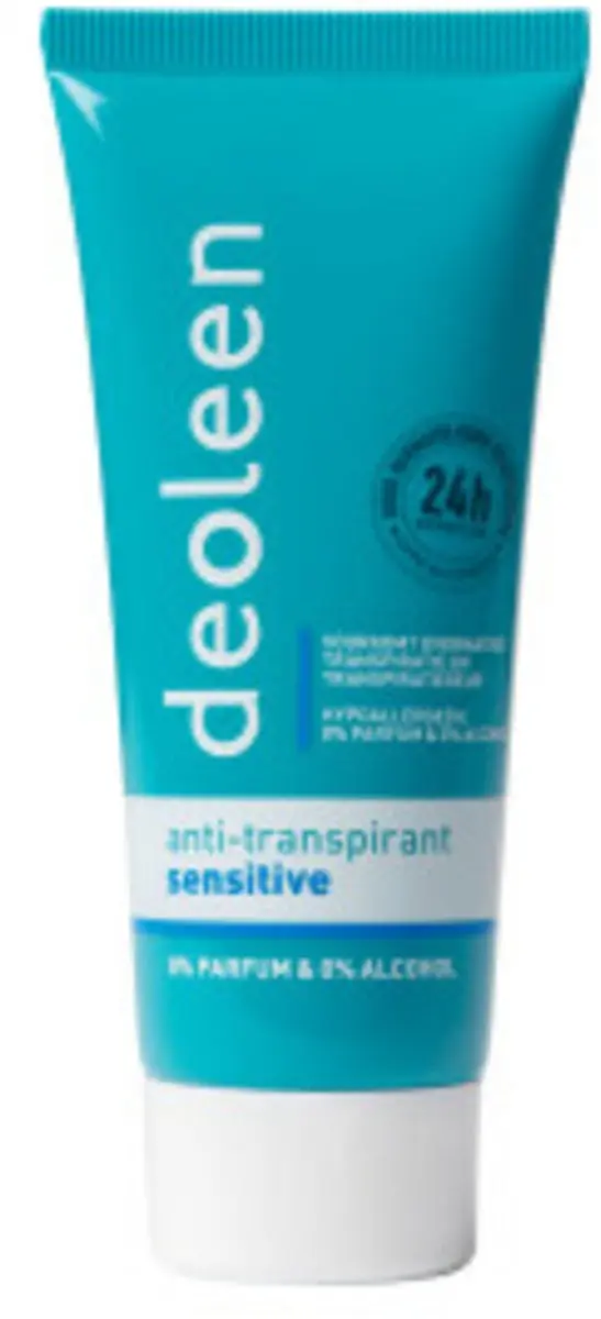 Deoleen Crème Sensitive Anti-Transpirant 50ml - 3 Stuks