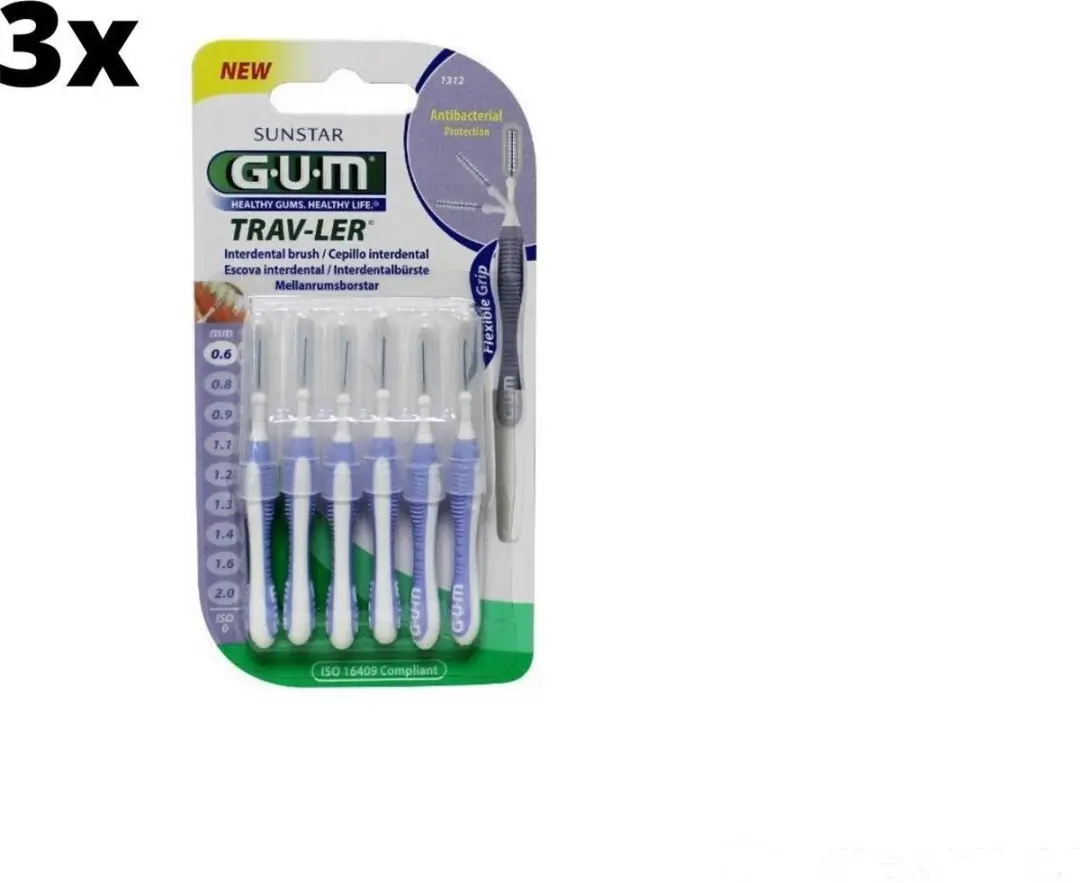 Gum Travler Ragers 0.6mm Lila