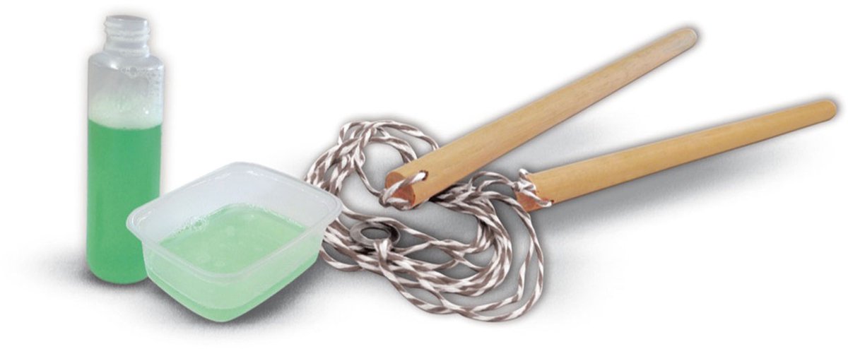 SES - Mega bubbles - bellenblaas - met handige tool en sterk zeepsop voor mega bellen