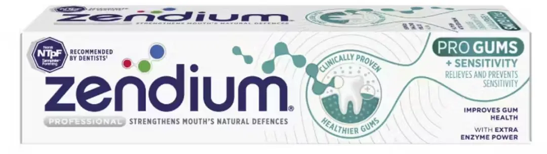 Zendium Pro Gums + Sensitivity Tandpasta 75ml