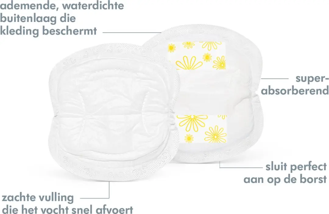 Medela Zoogcompressen Wegwerp - 60 Stuks