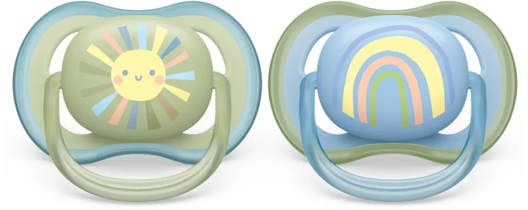 Philips Avent Ultra Air Fopspeen - 2 Stuks - Opbergetui - 6-18 Maanden