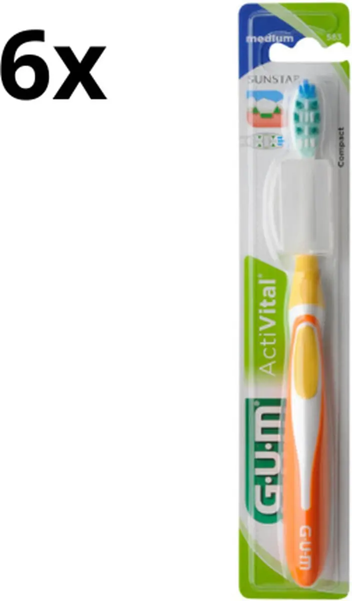 Gum ActiVital Tandenborstel Medium