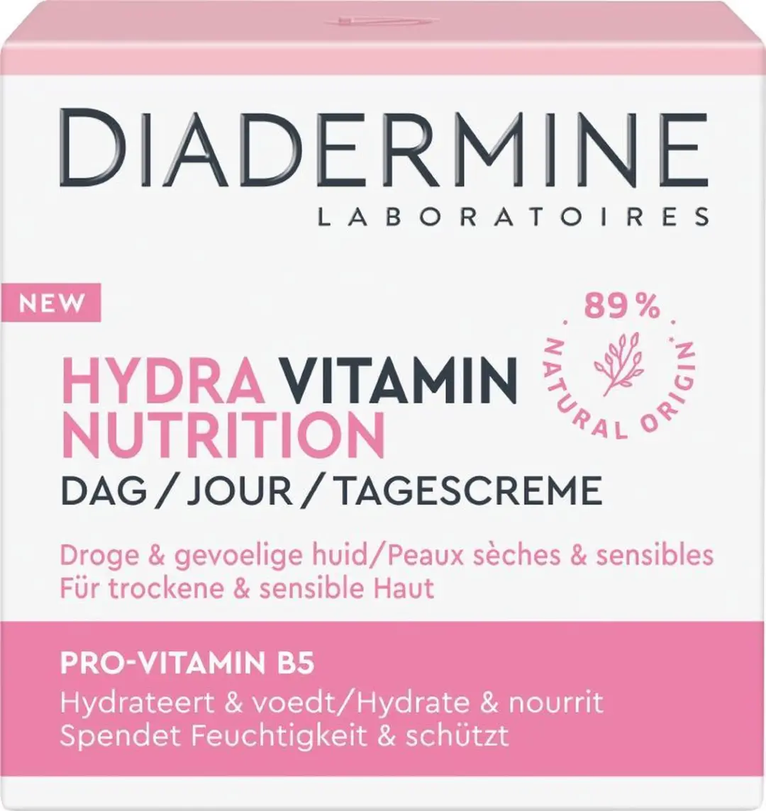 Diadermine Essential Care Dagcrème Hydra Nutrition - 3x50ml