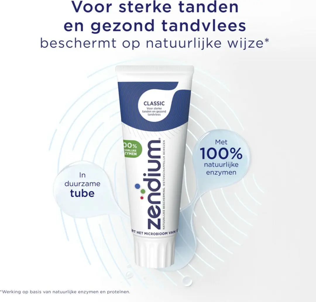 Zendium Classic Tandpasta 225ml - 3x75ml