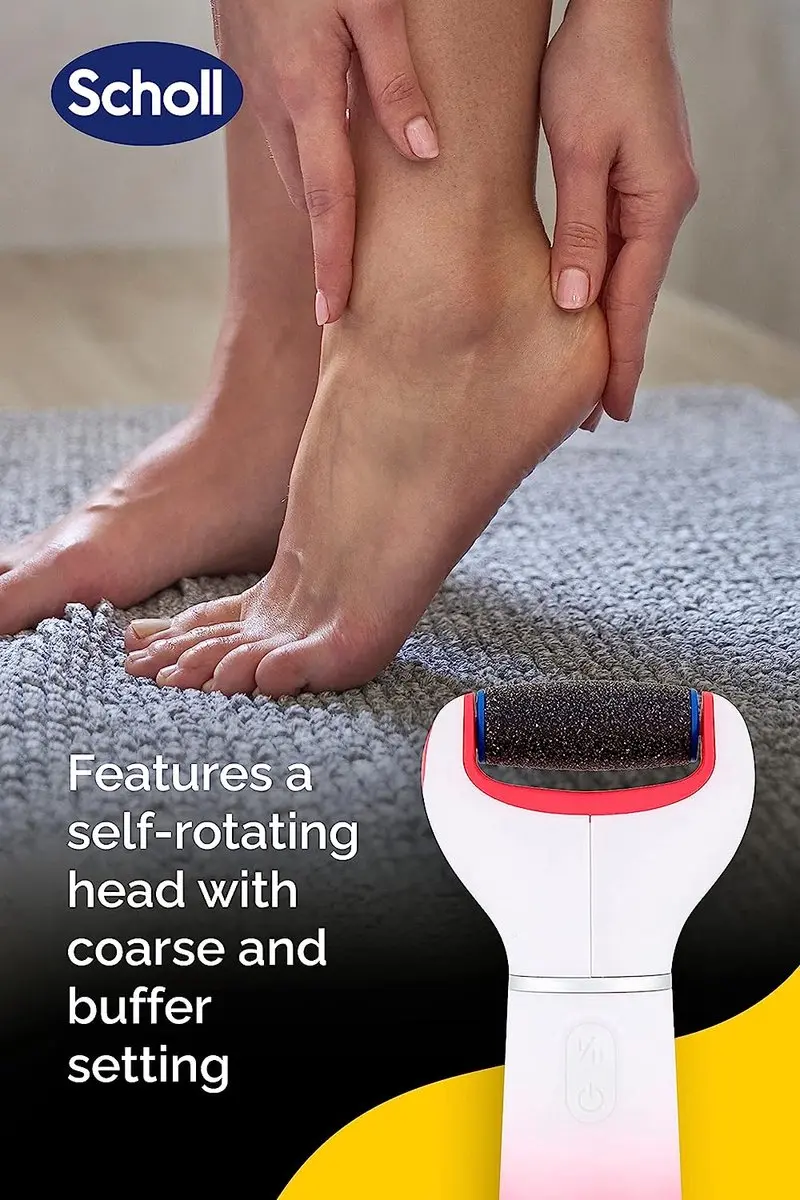 Scholl Velvet Smooth Elektronische Eeltvijl - Roze