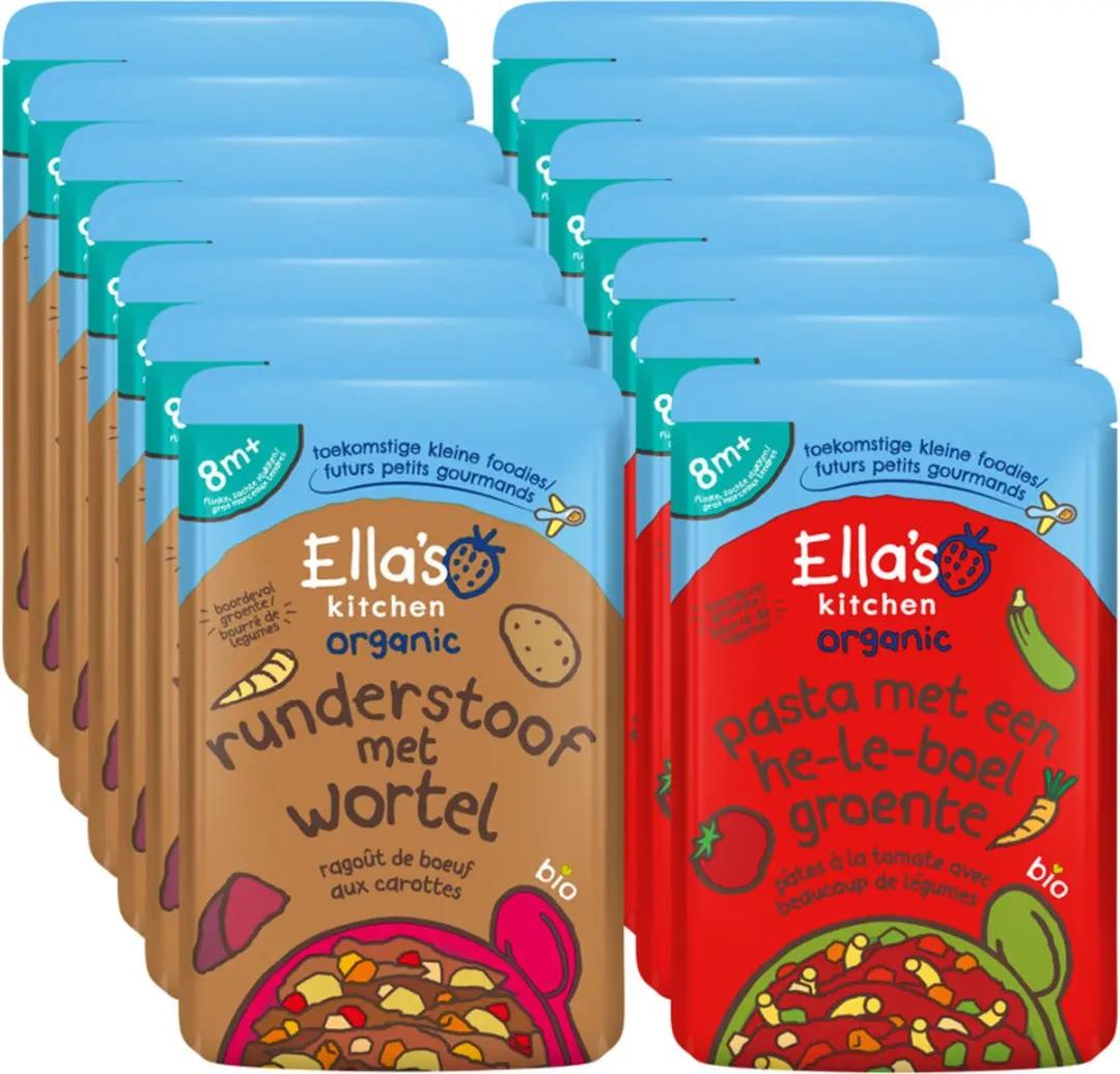 Ella’s Kitchen Maaltijdenpakket 8+ maanden