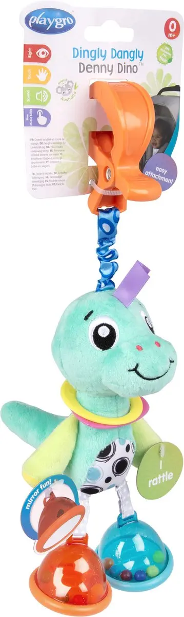 Playgro Dingly Dangly Dino Hangspeeltje - Multi