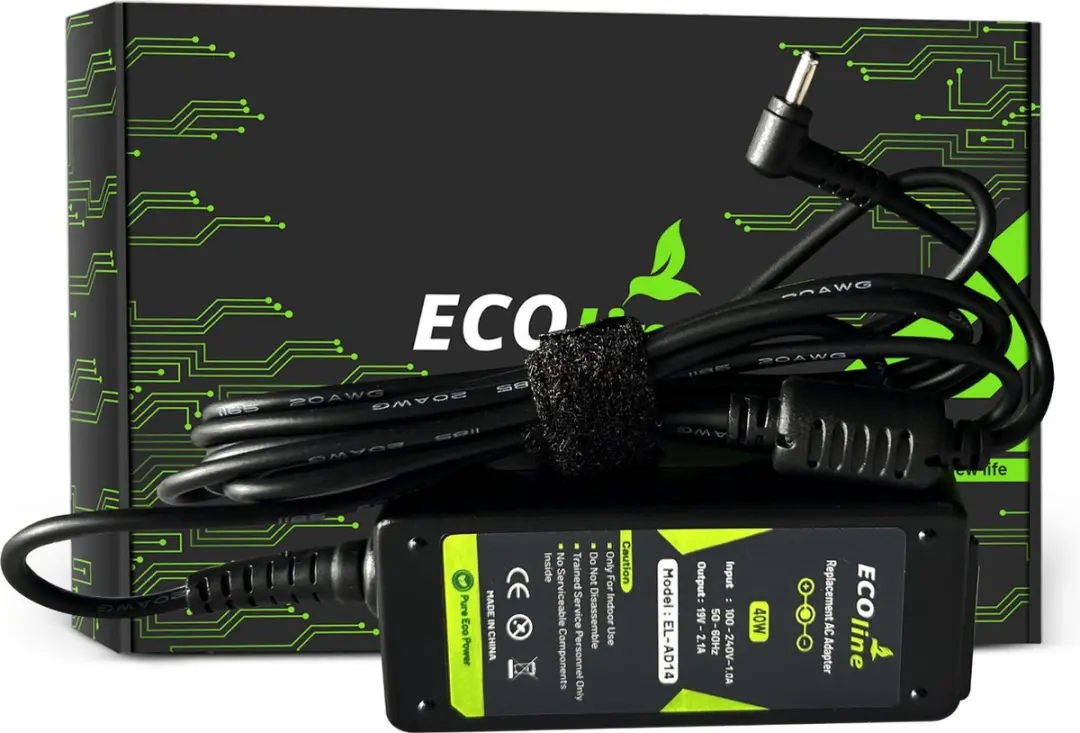 Ecoline Oplader 19V 2.1A 40W