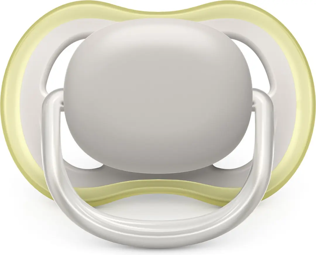Philips Avent Ultra Air Fopspeen SCF085/15 - 2 Stuks - Beige/Grijs