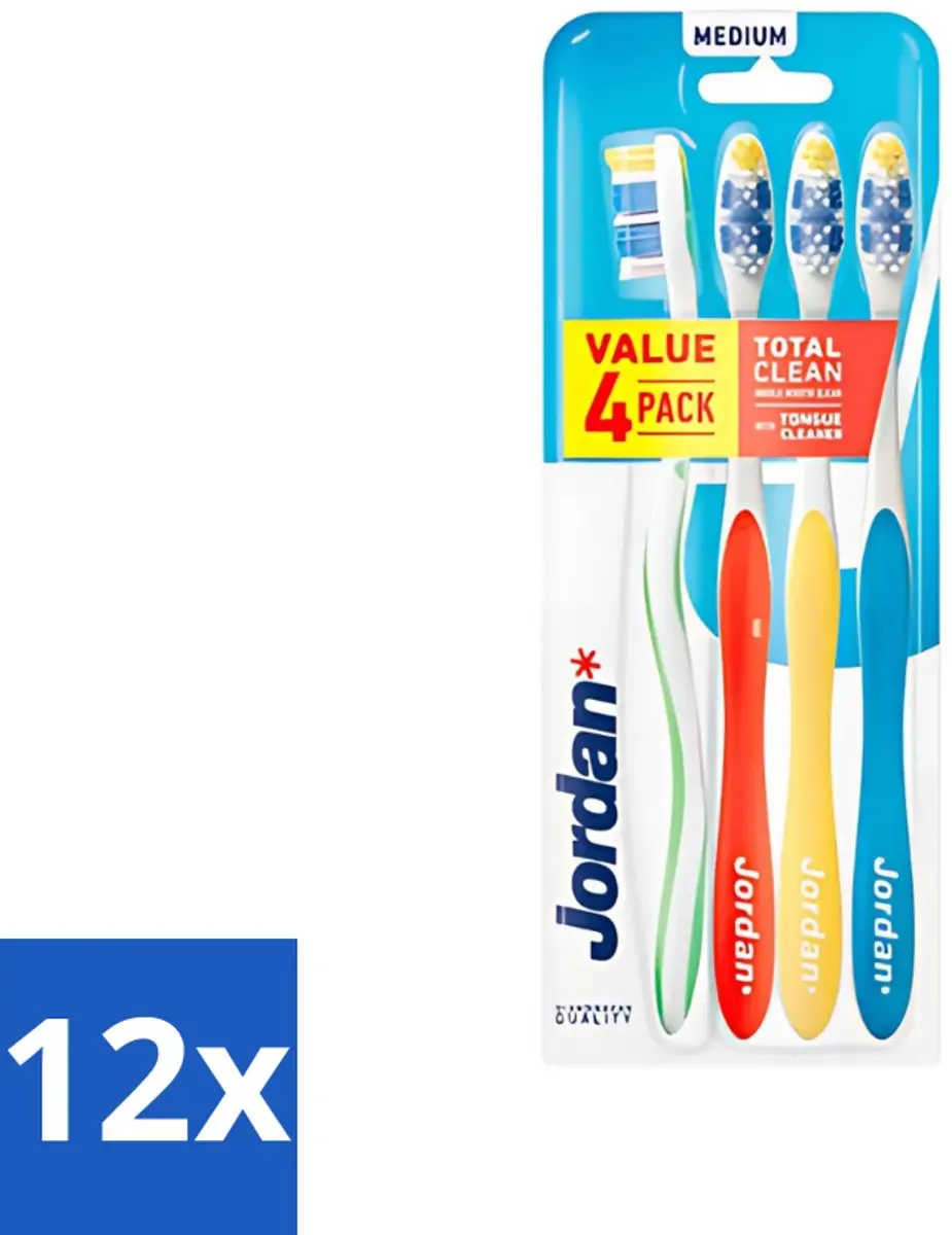 Jordan Total Clean Tandenborstels Medium