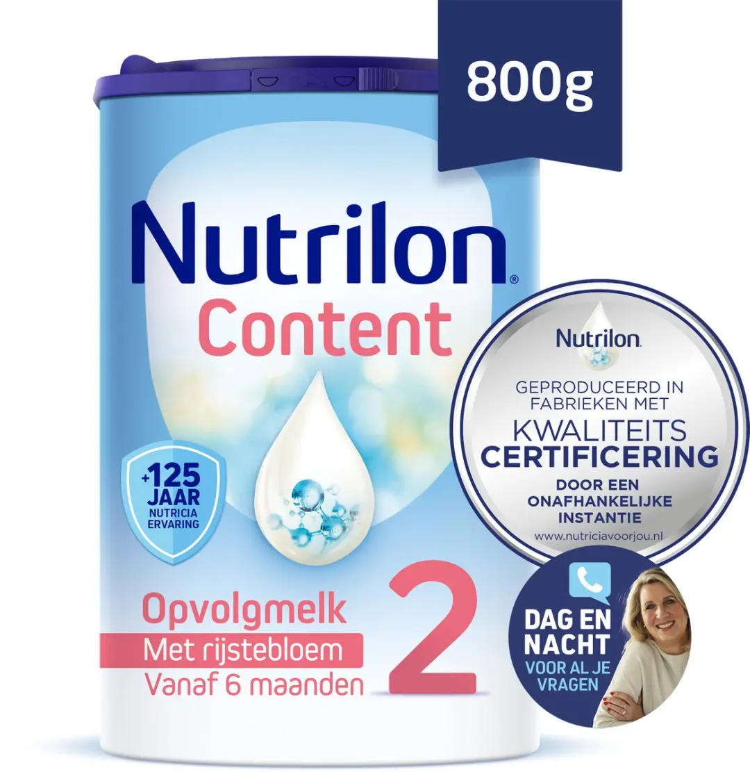 Nutrilon Content 2 Flesvoeding 800g