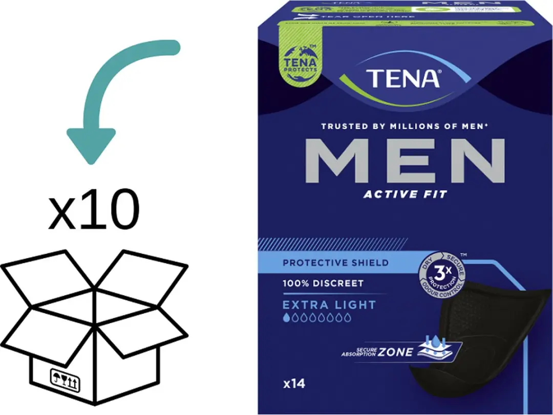 TENA Men Protective Shield Level 0