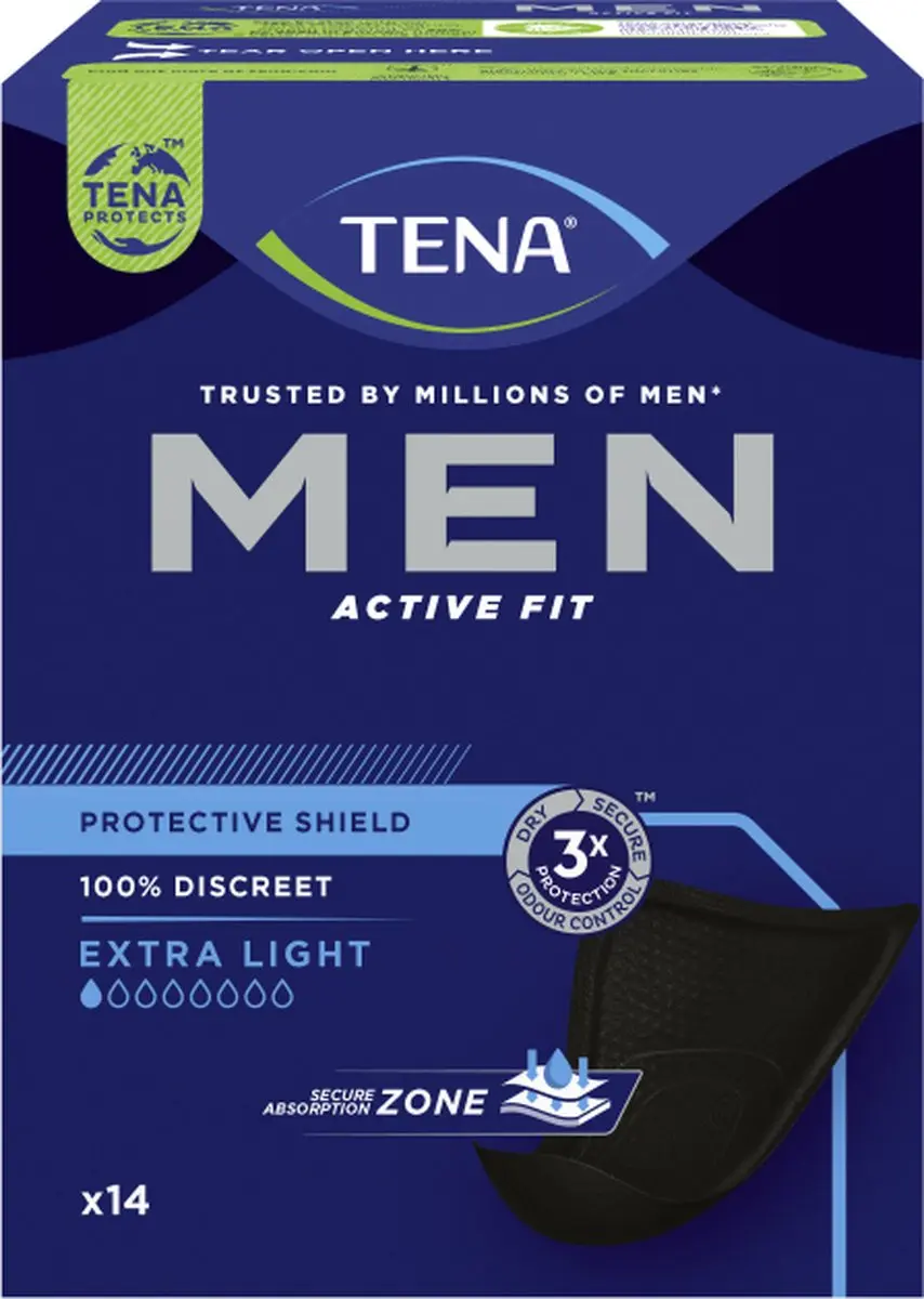 TENA Men Protective Shield Level 0 - 140 Stuks