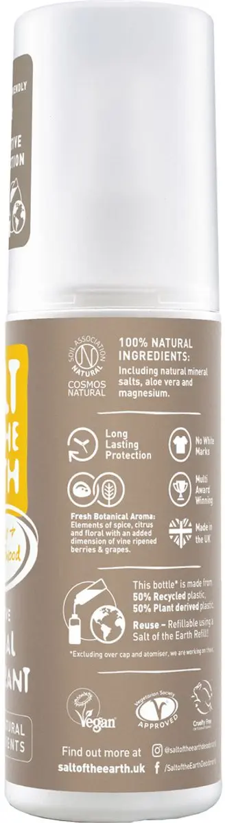 Salt of the Earth Amber & Sandelhout Deo Spray 100ml