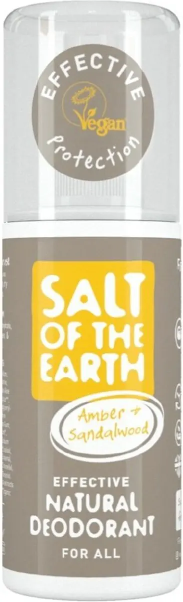 Salt of the Earth Amber & Sandelhout Deo Spray 100ml