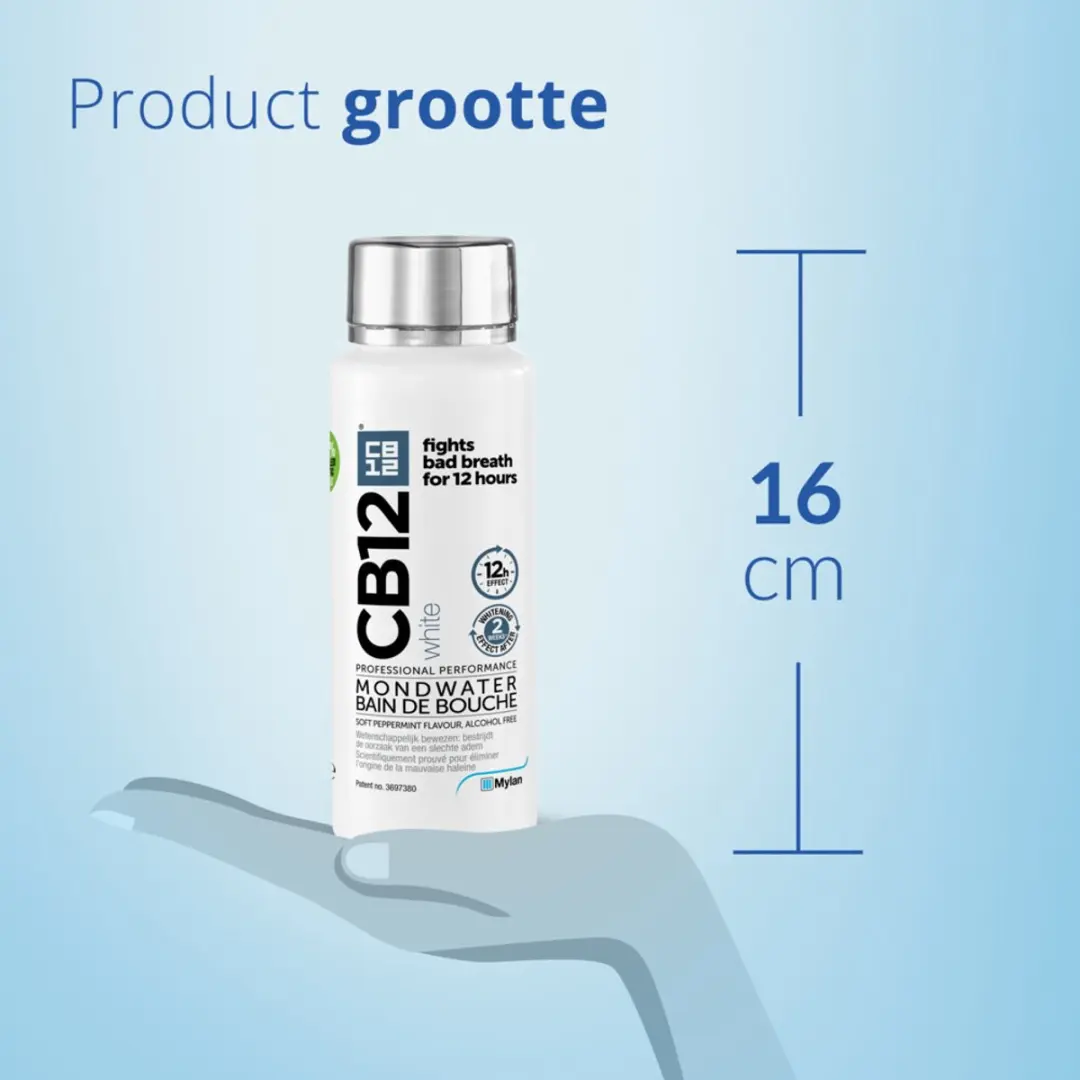 CB12 Mondwater White - 2x250ml