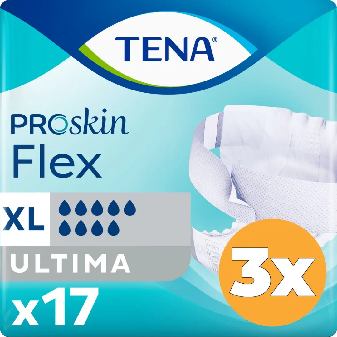 TENA Proskin Flex Ultima XL - 51 Stuks - afbeelding 6 van 6